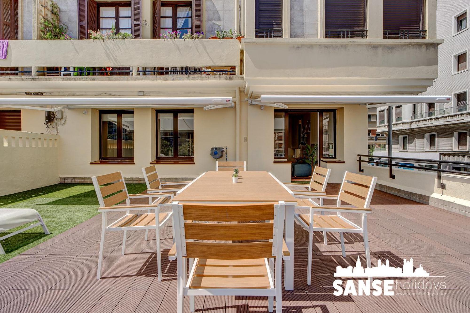 Apartamentos Gran Via By Sanse Holidays 圣塞瓦斯蒂安 外观 照片