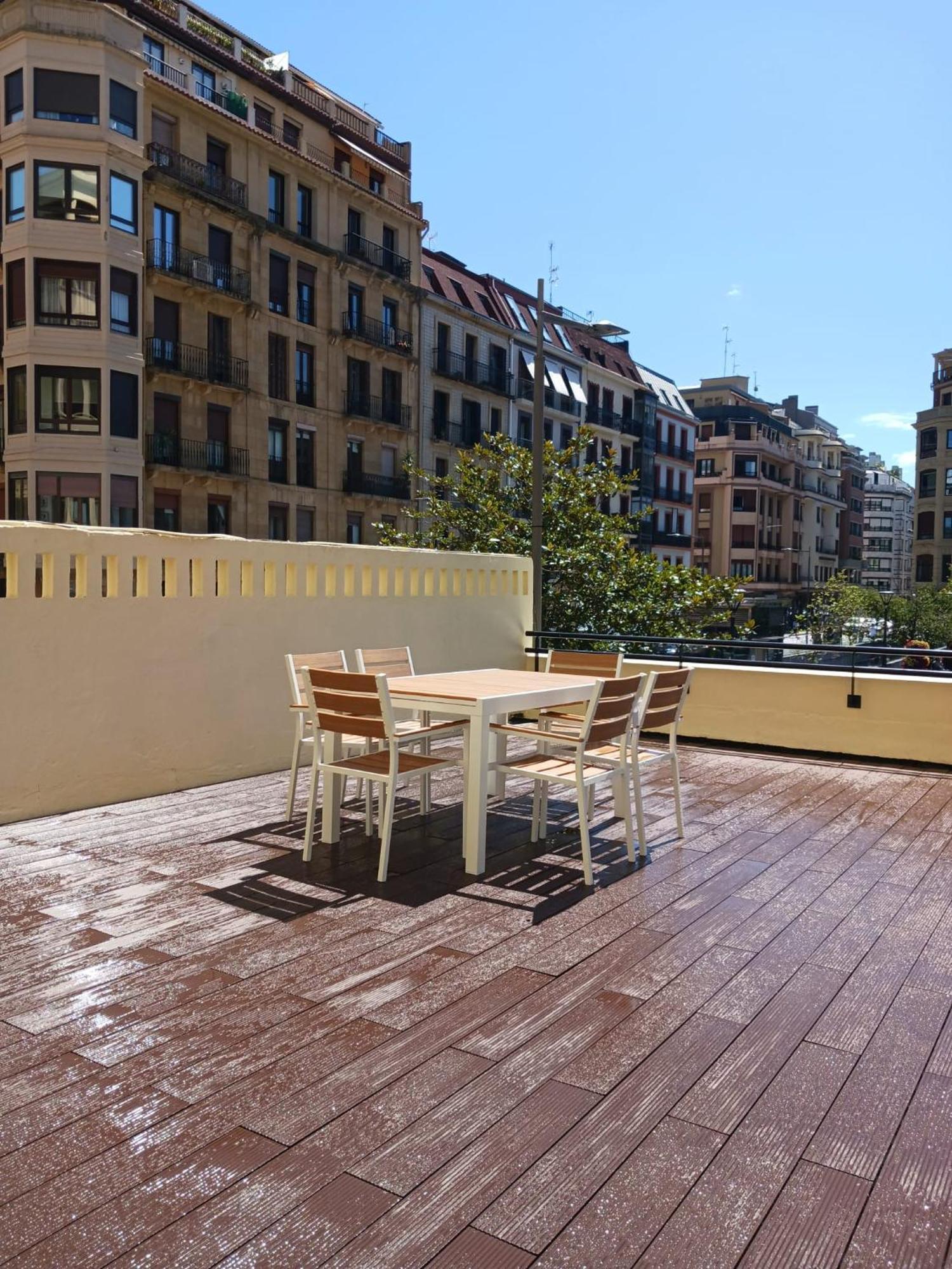 Apartamentos Gran Via By Sanse Holidays 圣塞瓦斯蒂安 外观 照片