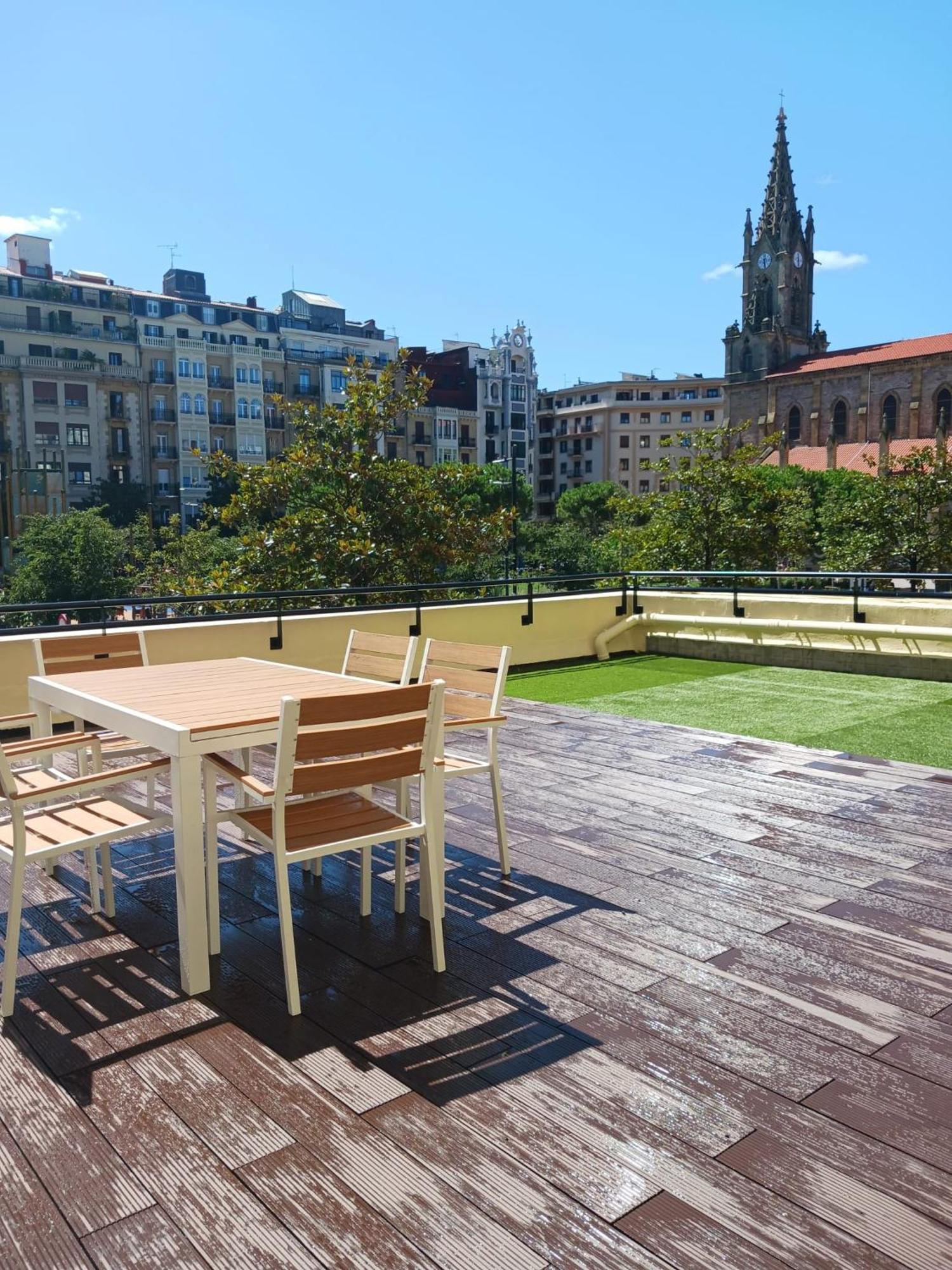 Apartamentos Gran Via By Sanse Holidays 圣塞瓦斯蒂安 外观 照片