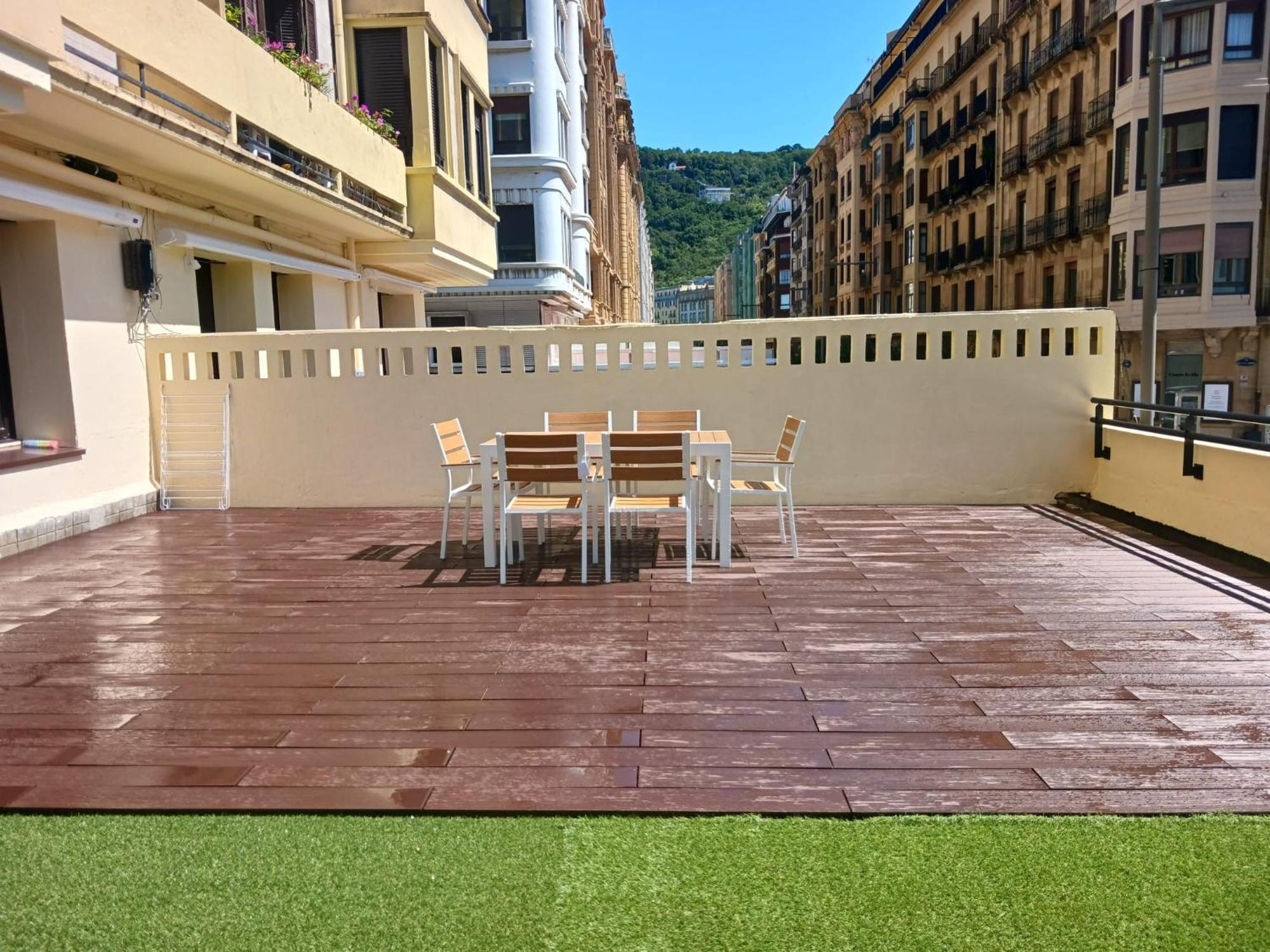 Apartamentos Gran Via By Sanse Holidays 圣塞瓦斯蒂安 外观 照片